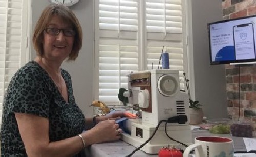 The Sewing Bees -making NHS Scrubs for Local Hospitals during the COVID-19